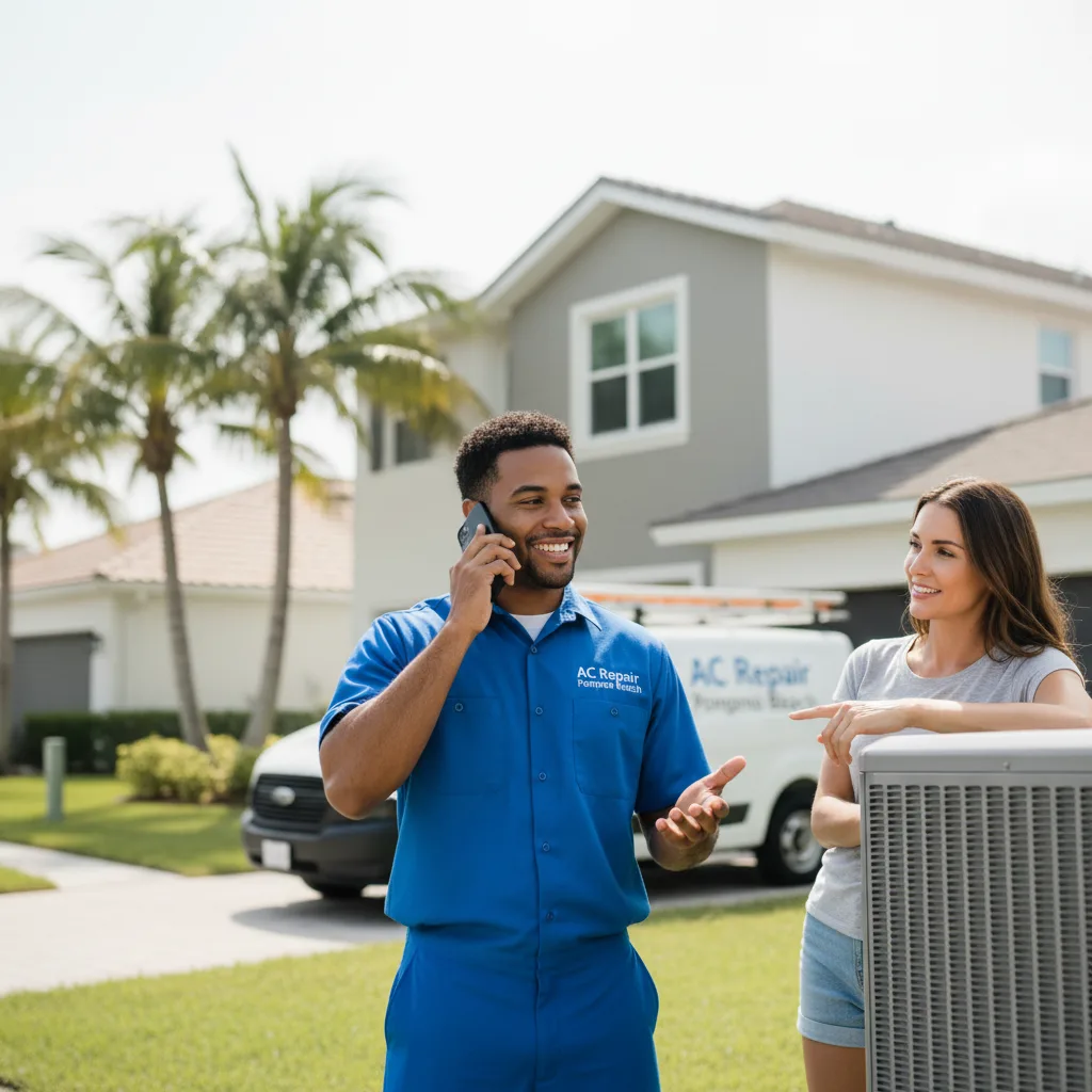 AC Repair Pompano Beach customer support in North Port